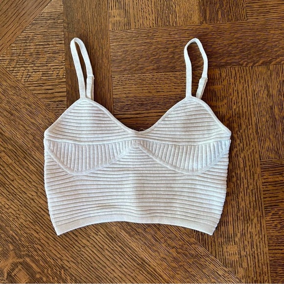 aerie Tops - Aerie heathered grey Ribbed Tank Top